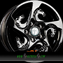 TOMASON TR-HORSE 6x15 5x112 ET30.00 black painted