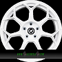  RACEWAY 7x17 5x108 ET40.00 bianco corsa