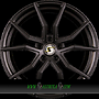  DRAGO 8,5x19 5x108 ET36.00 satin black mit softhorn
