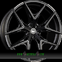  RAZZER 9,5x21 5x112 ET25.00 matt black pure sports gefräst