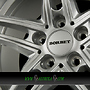 BORBET XR 8x18 5x112 ET15.00 brilliant silver