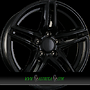 BORBET XR 8x18 5x112 ET15.00 black glossy