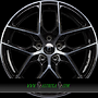 MM1004 8x19 5x112 ET45.00 gloss black dark polished