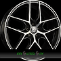  MM1004 8x19 5x110 ET33.00 gloss black polished