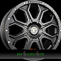  18HDX 8,5x18 5x118 ET45.00 satin black mit softhorn