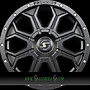  18HDX 8,5x18 5x114,3 ET49.00 satin black mit softhorn