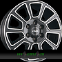 RIAL TRANSPORTER 2 6,5x16 5x112 ET52.00 diamant-schwarz frontpoliert