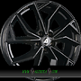 ALUTEC ADX.02 7x17 5x108 ET48.00 diamant-schwarz
