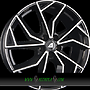 ALUTEC ADX.02 7x17 5x108 ET48.00 diamant-schwarz frontpoliert