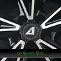 ALUTEC ADX.02 7x17 5x108 ET48.00 diamant-schwarz frontpoliert