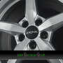 RONAL R69 7,5x17 5x108 ET44.00 platinum silver
