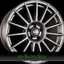 OZ SUPERTURISMO DAKAR 10x21 5x130 ET33.00 matt graphite + silver lettering