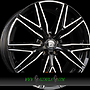  PREDATOR 9x19 5x112 ET40.00 nero s machined - schwarz glanz frontpoliert