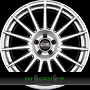 OZ SUPERTURISMO DAKAR 10x20 5x130 ET39.00 matt race silver + black lettering