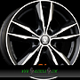  FAST 7,5x17 5x114,3 ET40.00 black matt polished