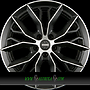  MASSIMO 8x18 5x120 ET30.00 matt black polished