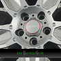  EVOLUZIONE 8x18 5x112 ET42.00 titan silver polished