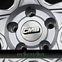 CMS C34 7,5x19 5x108 ET42.00 sr racing silber