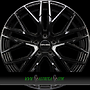 CARMANI CA 20 LUDWIG 7,5x17 5x100 ET35.00 black (b)