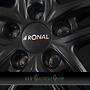RONAL R65 7x18 4x100 ET37.00 jetblack-matt