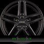 RONAL R65 7x18 4x100 ET50.00 jetblack-matt