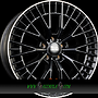 MAM MAM GT2 8,5x19 5x112 ET45.00 matt black lip polish (mblp)