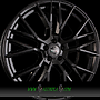  GLADIO 8,5x19 5x112 ET33.00 black glossy