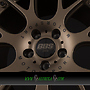 BBS CH-RII 9,5x20 5x112 ET25.00 radstern bronze matt - felgenbett schwarz mit afs