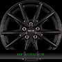 PLATIN P 99 7x17 5x120 ET55.10 jetblack