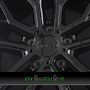  VALENCIA 8x18 5x100 ET45.00 glossy black