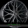  VALENCIA 8x18 5x100 ET45.00 glossy black