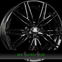  PREDATOR 8x19 5x108 ET40.00 nero lucido - glossy black