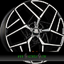  NORA 8x19 5x112 ET43.00 nero diamante - black polished