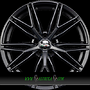  PREDATOR 8x19 5x112 ET43.00 nero corse opaco - matt black