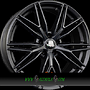  PREDATOR 8x19 5x112 ET43.00 nero corse opaco - matt black