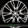 AEZ SEATTLE 10,5x20 5x130 ET64.00 dark - schwarz frontpoliert