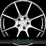 AXXION X2 6,5x16 4x108 ET25.00 schwarz hochglanzpoliert (sp+)
