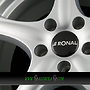 RONAL R42 6x14 5x100 ET35.00 kristallsilber