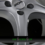 RONAL R56 6x15 5x100 ET38.00 kristallsilber