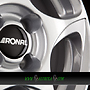 RONAL R53 7x16 4x98 ET38.00 kristallsilber