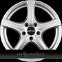 RONAL R42 7x16 5x112 ET35.00 kristallsilber