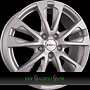 RONAL R61 7,5x17 5x105 ET42.00 kristallsilber-matt