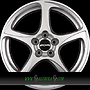 RONAL R53 8x17 5x120 ET42.00 kristallsilber