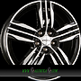 RONAL R57 7,5x17 5x100 ET38.00 schwarz-frontkopiert