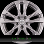 RONAL R61 7,5x17 5x112 ET54.00 kristallsilber-matt