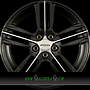 RONAL R57 7,5x17 5x114,3 ET40.00 mattschwarz-frontkopiert