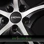 RONAL R62 7,5x18 5x112 ET45.00 jetblack-matt-frontkopiert