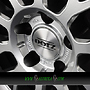 DOTZ BILBAO 8x18 5x120 ET34.00 blaze - silber mit poliertem felgenhorn