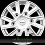 MAK DELIVER 6,5x16  ET68.00 silver
