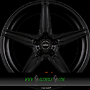 OXIGIN OX21 OXFLOW 8,5x19 5x112 ET40.00 black matt (bm)
